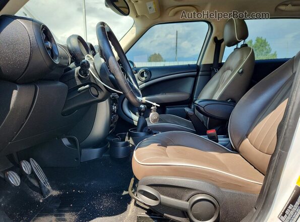 WMWZC5C50GWT38571 2016 MINI COOPER White წინა სალონის ხედი