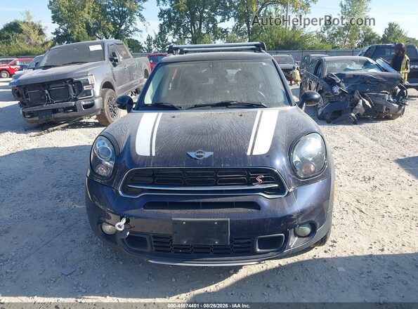 WMWZC5C53GWT38497 2016 MINI COUNTRYMAN Dark Blue ხელსაწყოთა პანელის ხედი