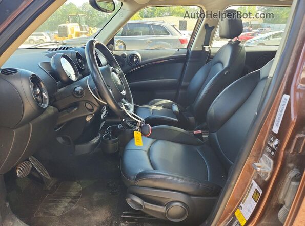 WMWZC5C5XGWU03717 2016 MINI COOPER Brown Vista interior delantera