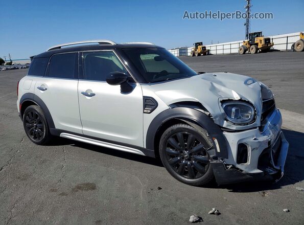 WMZ23BR05M3M79518 2021 MINI COOPER Серый Передняя правая четверть