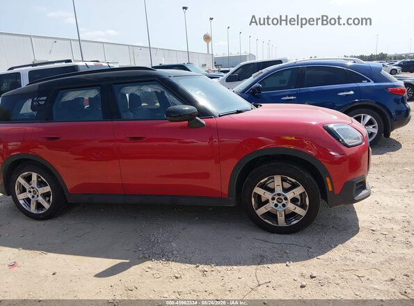 WMZ23GA03T7V21958 2026 MINI COUNTRYMAN Red Widok wnętrza z tyłu