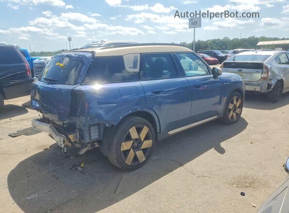 WMZ23GA04S7S80541 2025 MINI COUNTRYMAN Blue Задня права чверть