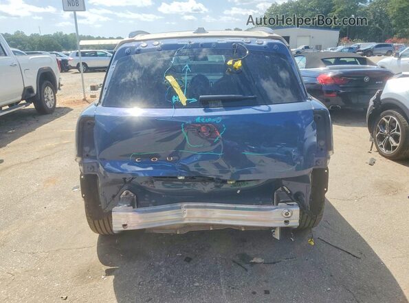 WMZ23GA04S7S80541 2025 MINI COUNTRYMAN Blue Вид ззаду