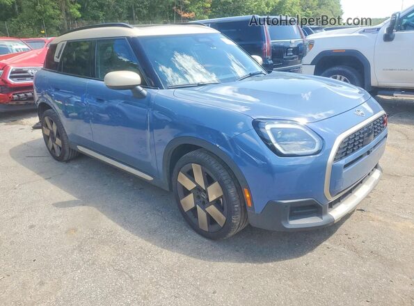 WMZ23GA04S7S80541 2025 MINI COUNTRYMAN Blue Передня права чверть