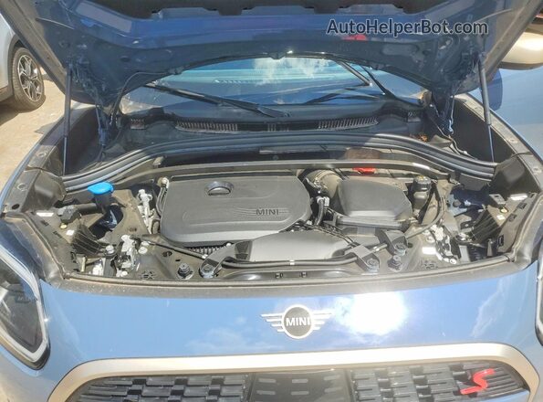 WMZ23GA04S7S80541 2025 MINI COUNTRYMAN Blue Вид задньої частини салону