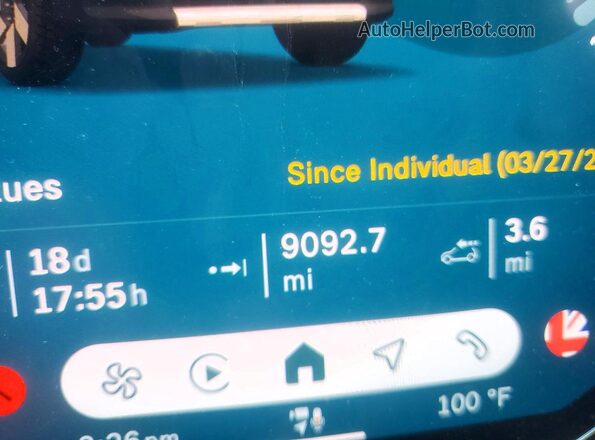 WMZ23GA04S7S80541 2025 MINI COUNTRYMAN Blue Вид щитка приладів