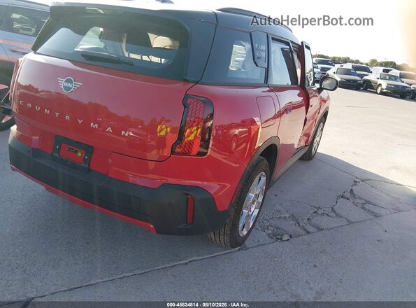 WMZ23GA05T7V20715 2026 MINI COUNTRYMAN Red Задня права чверть