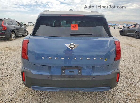 WMZ53GA04S7T22073 2025 MINI COUNTRYMAN Blue Vista trasera