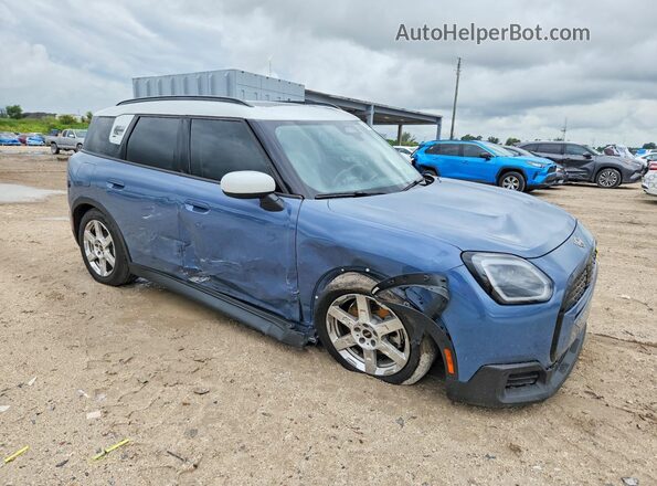 WMZ53GA08S7R63498 2025 MINI COUNTRYMAN Blue Delantero derecho