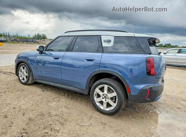 WMZ53GA08S7R63498 2025 MINI COUNTRYMAN Blue Trasero izquierdo