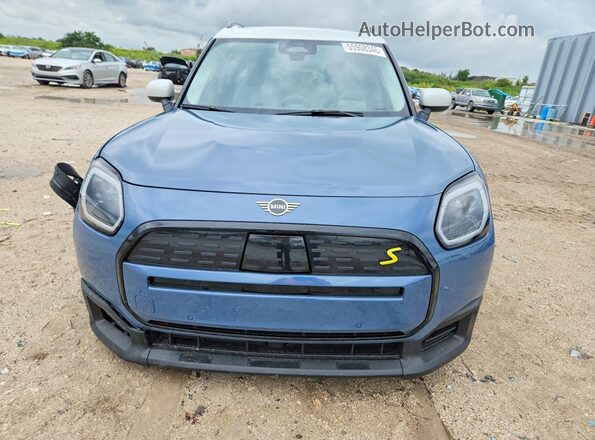 WMZ53GA08S7R63498 2025 MINI COUNTRYMAN Blue Vista frontal