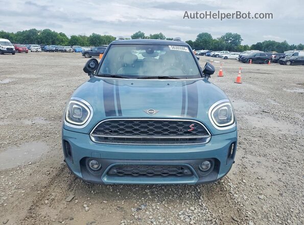 WMZ83BR00P3P36695 2023 MINI COOPER Blue წინა ხედი