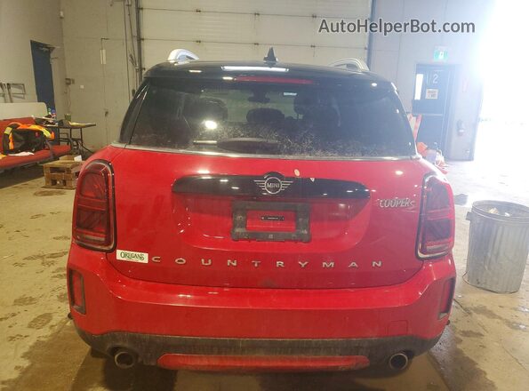 WMZ83BR00R3S11123 2024 MINI COOPER Red Widok z tyłu