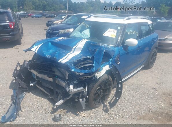 WMZ83BR04P3R06072 2023 MINI COUNTRYMAN Blue წინა მარცხენა ხედი სამი მეოთხედიდან