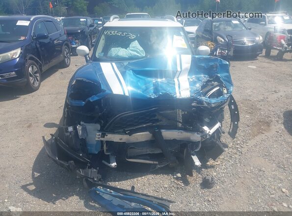 WMZ83BR04P3R06072 2023 MINI COUNTRYMAN Blue ხელსაწყოთა პანელის ხედი