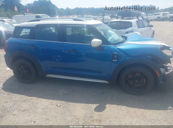 WMZ83BR04P3R06072 2023 MINI COUNTRYMAN Blue უკანა სალონის ხედი