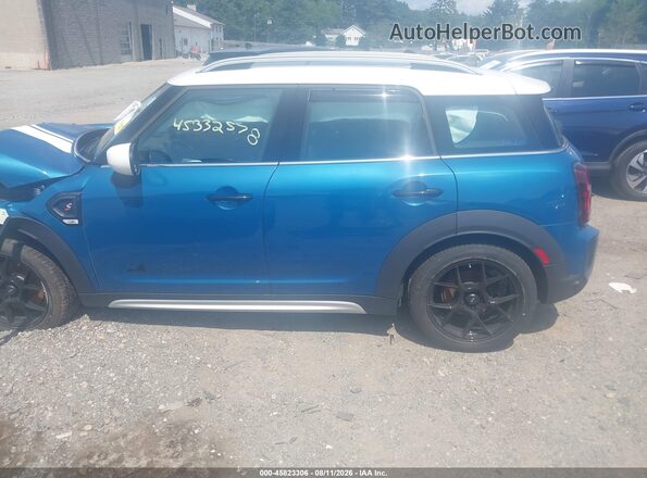 WMZ83BR04P3R06072 2023 MINI COUNTRYMAN Blue სალონის 360-გრადუსიანი ხედი