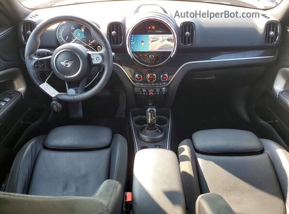 WMZ83BR07N3N98568 2022 MINI COOPER Gray Առջևի վահանակի տեսք