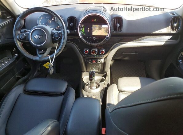 WMZ83BR08M3N22047 2021 MINI COOPER Blue Widok deski rozdzielczej