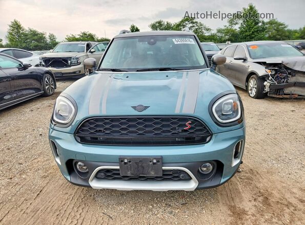 WMZ83BR08R3S12102 2024 MINI COOPER Teal წინა ხედი