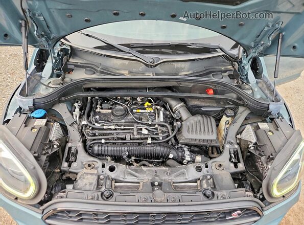 WMZ83BR08R3S12102 2024 MINI COOPER Teal უკანა სალონის ხედი