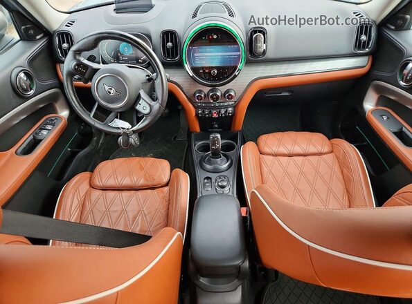 WMZ83BR08R3S12102 2024 MINI COOPER Teal წინა პანელის ხედი