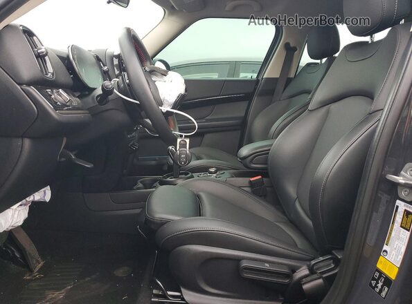WMZ83BR09M3N20842 2021 MINI COOPER Gray Вид салону спереду