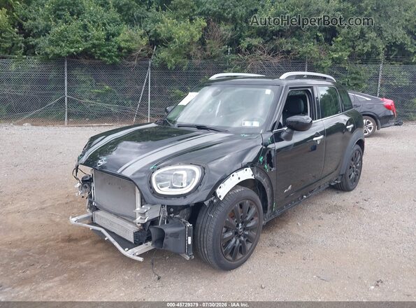 WMZ83BR09N3P08956 2022 MINI COUNTRYMAN Черный Передняя левая четверть