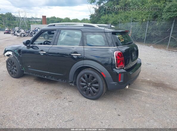 WMZ83BR09N3P08956 2022 MINI COUNTRYMAN Черный Задняя левая четверть