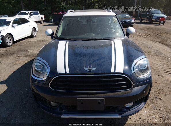 WMZYS7C33H3B62889 2017 MINI COUNTRYMAN Blue Vista del cuadro de instrumentos