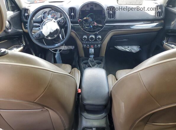 WMZYS7C37H3B62555 2017 MINI COOPER Blue Vista del salpicadero