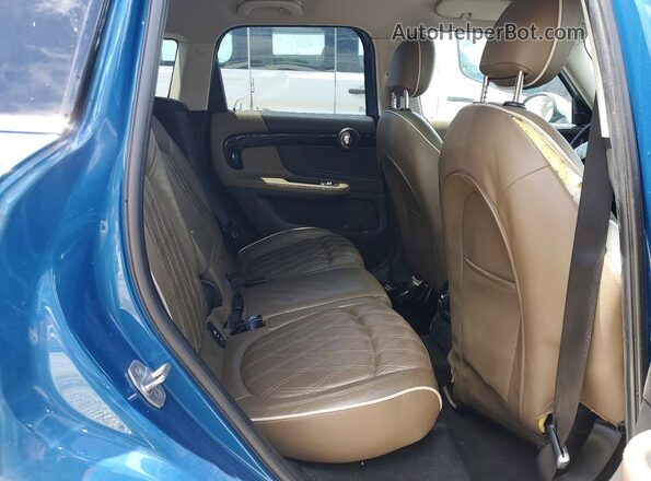 WMZYS7C37H3B62555 2017 MINI COOPER Blue Vista de los asientos traseros