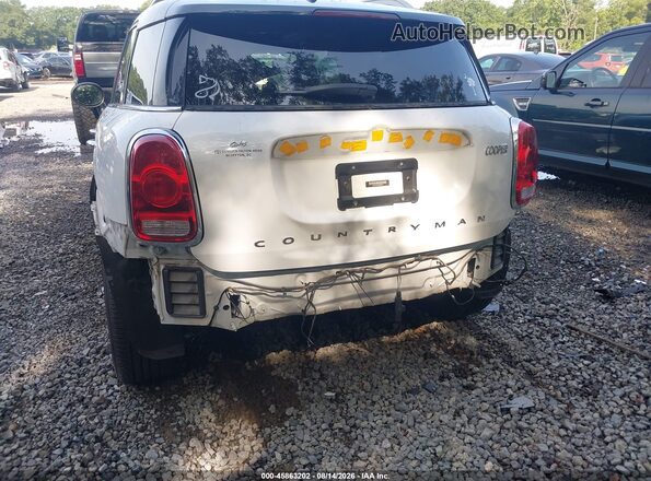 WMZYS7C3XJ3E08519 2018 MINI COUNTRYMAN White წინა ხედი