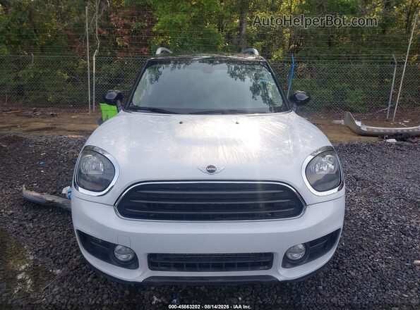 WMZYS7C3XJ3E08519 2018 MINI COUNTRYMAN White უკანა სალონის ხედი