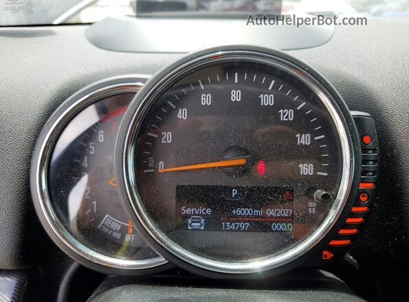 WMZYT3C3XH3B66170 2017 MINI COOPER Black Սարքավորումների վահանակի տեսք
