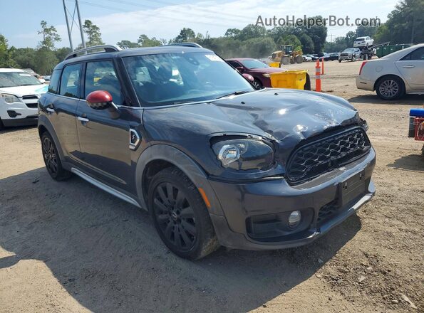 WMZYT3C53K3E96581 2019 MINI COOPER Серый Передняя правая четверть