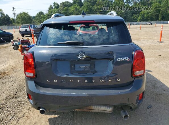 WMZYT3C53K3E96581 2019 MINI COOPER Серый Вид сзади