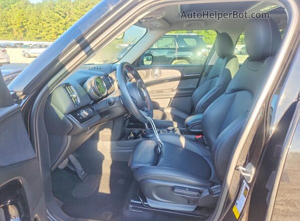 WMZYT3C58K3E97855 2019 MINI COOPER Черный Вид салона спереди