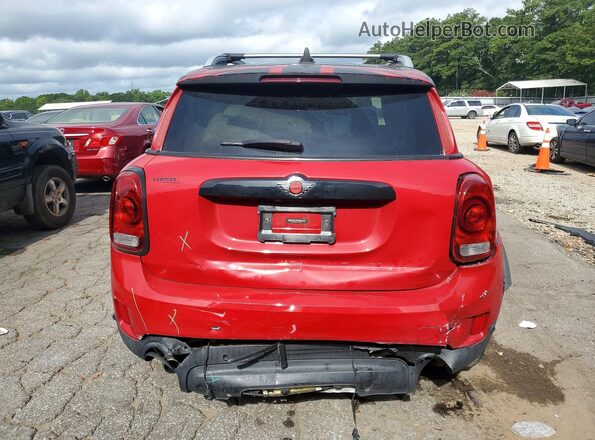 WMZYT5C31J3E59800 2018 MINI COOPER Red უკანა ხედი