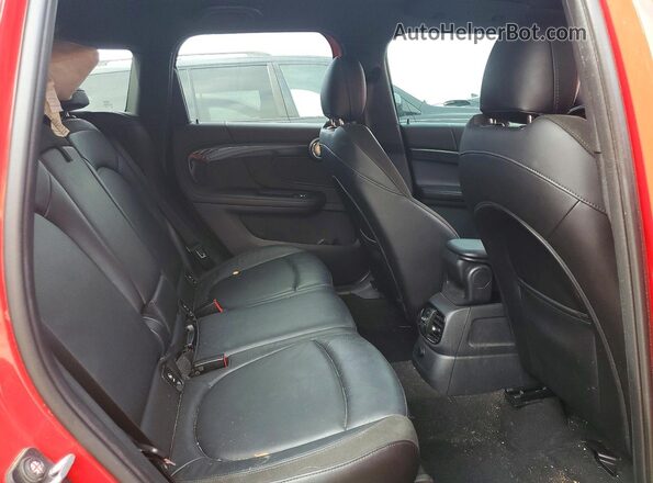 WMZYT5C31J3E59800 2018 MINI COOPER Red უკანა სავარძლების ხედი