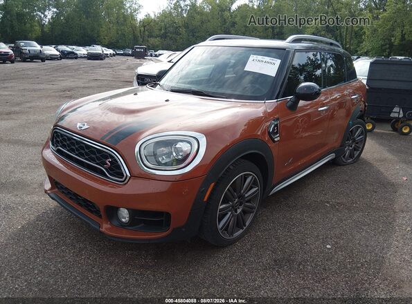 WMZYT5C35J3E60433 2018 MINI COUNTRYMAN Brown Przód lewy