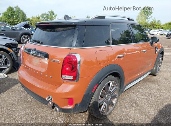 WMZYT5C35J3E60433 2018 MINI COUNTRYMAN Brown Tył prawy