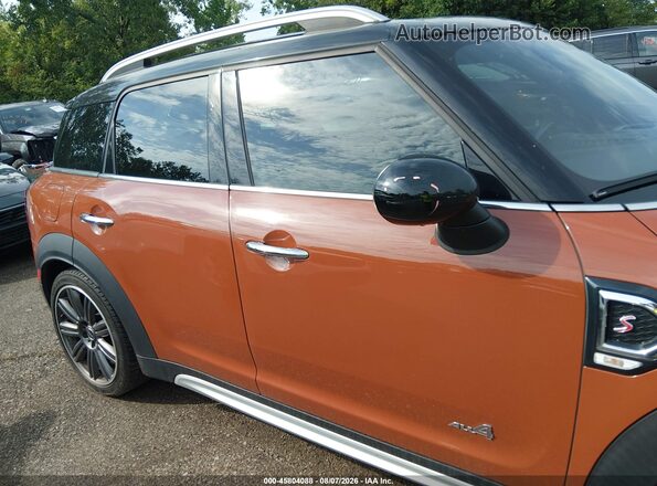 WMZYT5C35J3E60433 2018 MINI COUNTRYMAN Brown Widok wnętrza z tyłu