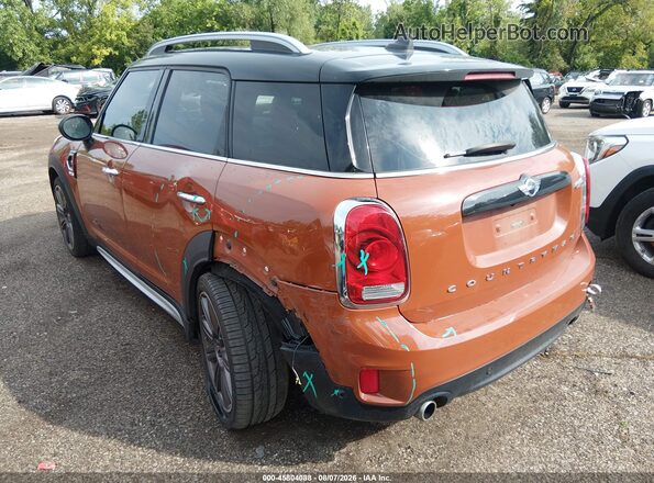 WMZYT5C35J3E60433 2018 MINI COUNTRYMAN Brown Tył lewy