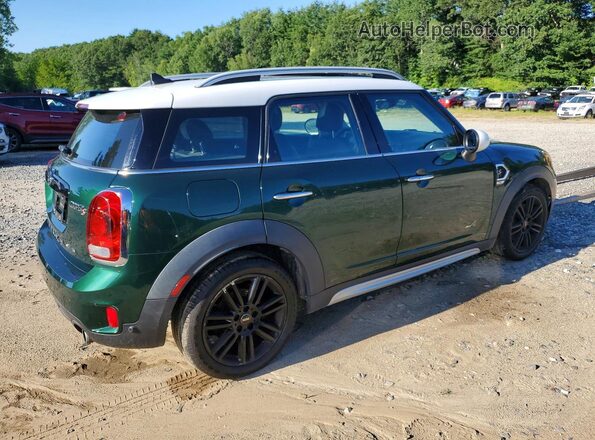 WMZYT5C3XJ3D82618 2018 MINI COOPER Зеленый Задняя правая четверть