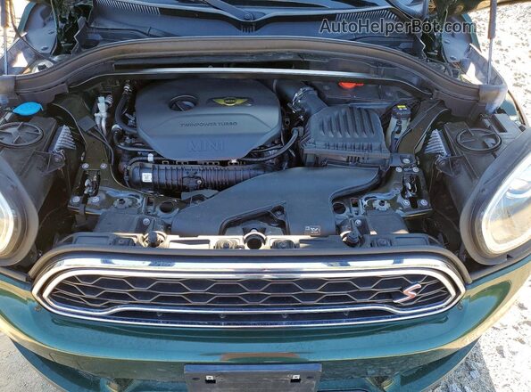 WMZYT5C3XJ3D82618 2018 MINI COOPER Зеленый Вид задней части салона