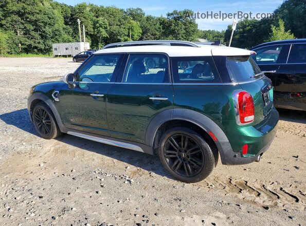 WMZYT5C3XJ3D82618 2018 MINI COOPER Зеленый Задняя левая четверть