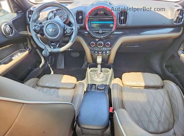 WMZYT5C52K3G90093 2019 MINI COOPER Blue Dashboard view