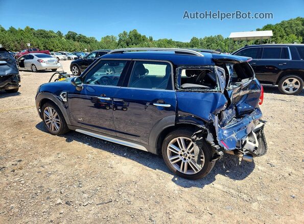 WMZYT5C52K3G90093 2019 MINI COOPER Blue Rear left