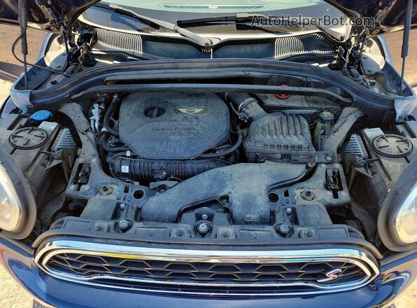 WMZYT5C52K3G90093 2019 MINI COOPER Blue Engine compartment view